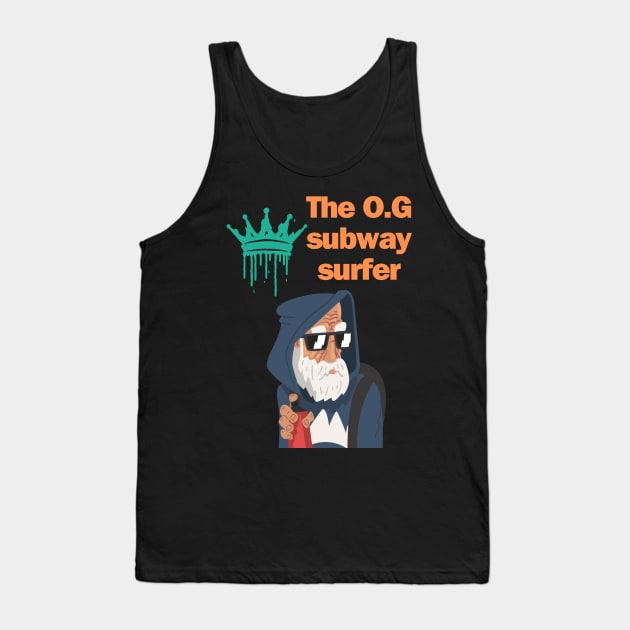 The Og subway surfer Tank Top by Benjamin Customs